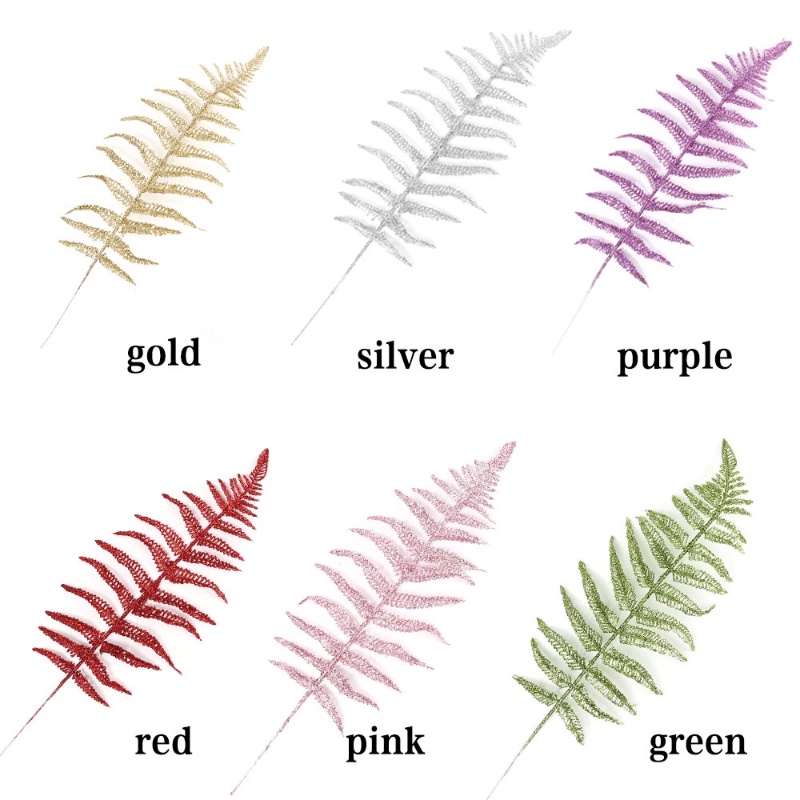 Nhánh Lá Ba Tư Lấp Lánh Trang Trí Giáng Sinh