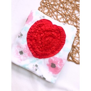 (6-9-12m) Yếm dài/Body yếm bé gái chất cotton 100%