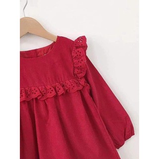 Váy đỏ Noel Giáng Sinh cho bé gái