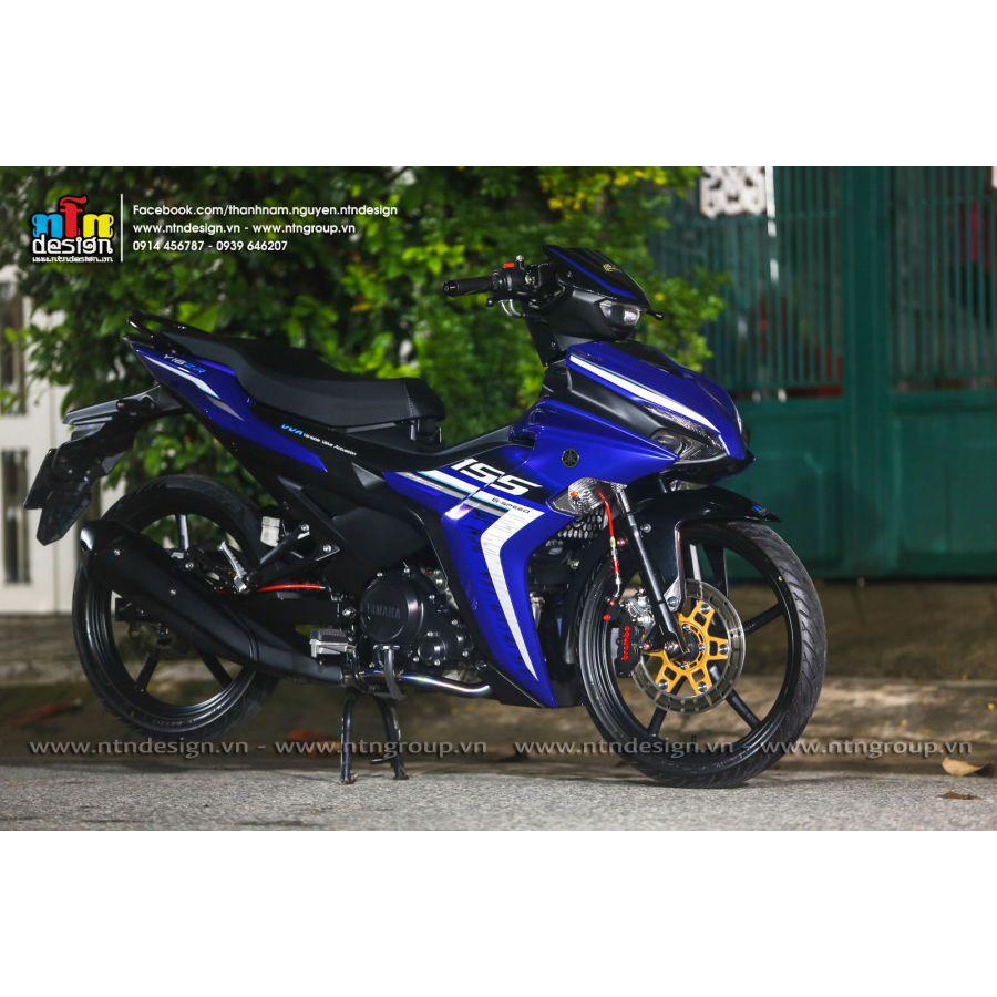 TEM RỜI Y16ZR cho Exciter 155 xanh Gp mới nhất 2023 - siêu hot