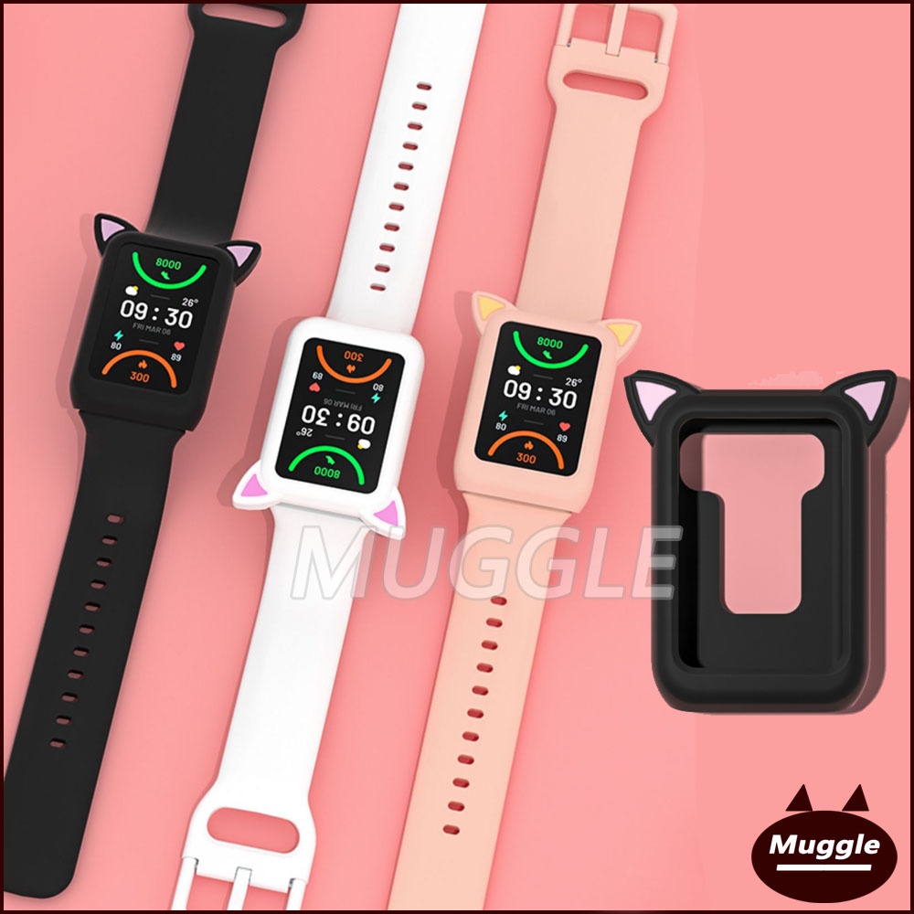 Ốp Lưng Hình Mèo Đáng Yêu Cho OPPO Band 2 Vỏ bảo vệ đồng hồ OPPO Band 2 case
