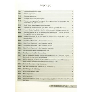 Sách - 100 Bài Làm Văn Hay Lớp 2 (ND)