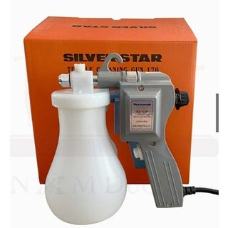 Máy bắn tẩy vết bẩn mực dầu máy trên vải, vệ sinh vải đồ áo , Súng tẩy vải SS 170