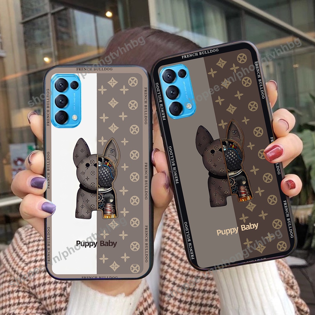 Ốp lưng Oppo Reno5 4G / Reno5 5G / Reno 5 BEARBRICK, KAWS nhiều mẫu chất cute mới nhất hot
