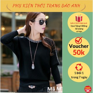 Áo len cánh dơi thời trang dáng rộng