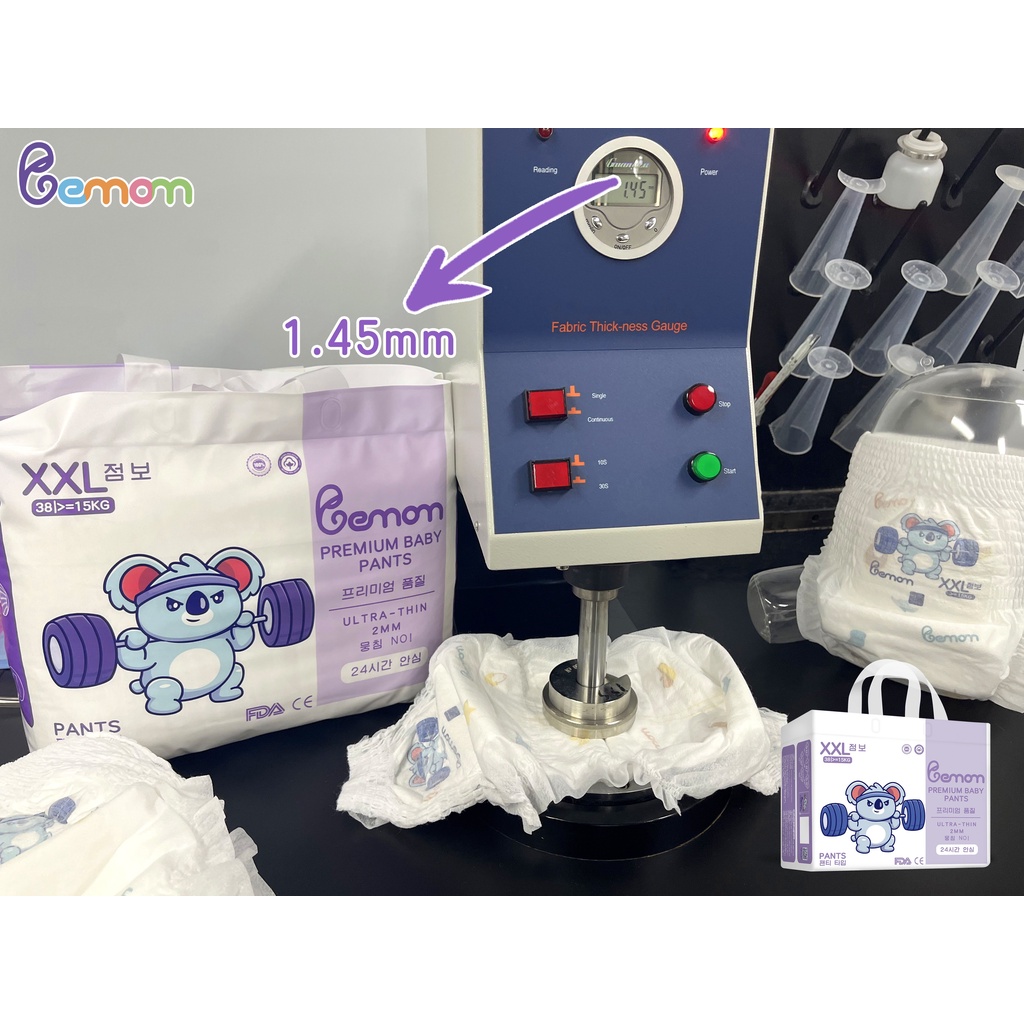 Tã/Bỉm BEMOM HÀN QUỐC Dán/Quần Đủ Size S56/M48/L46/M44/L42/XL40/XXL38/3XL36