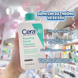 Sữa rửa mặt Cerave dịu nhẹ 236ml