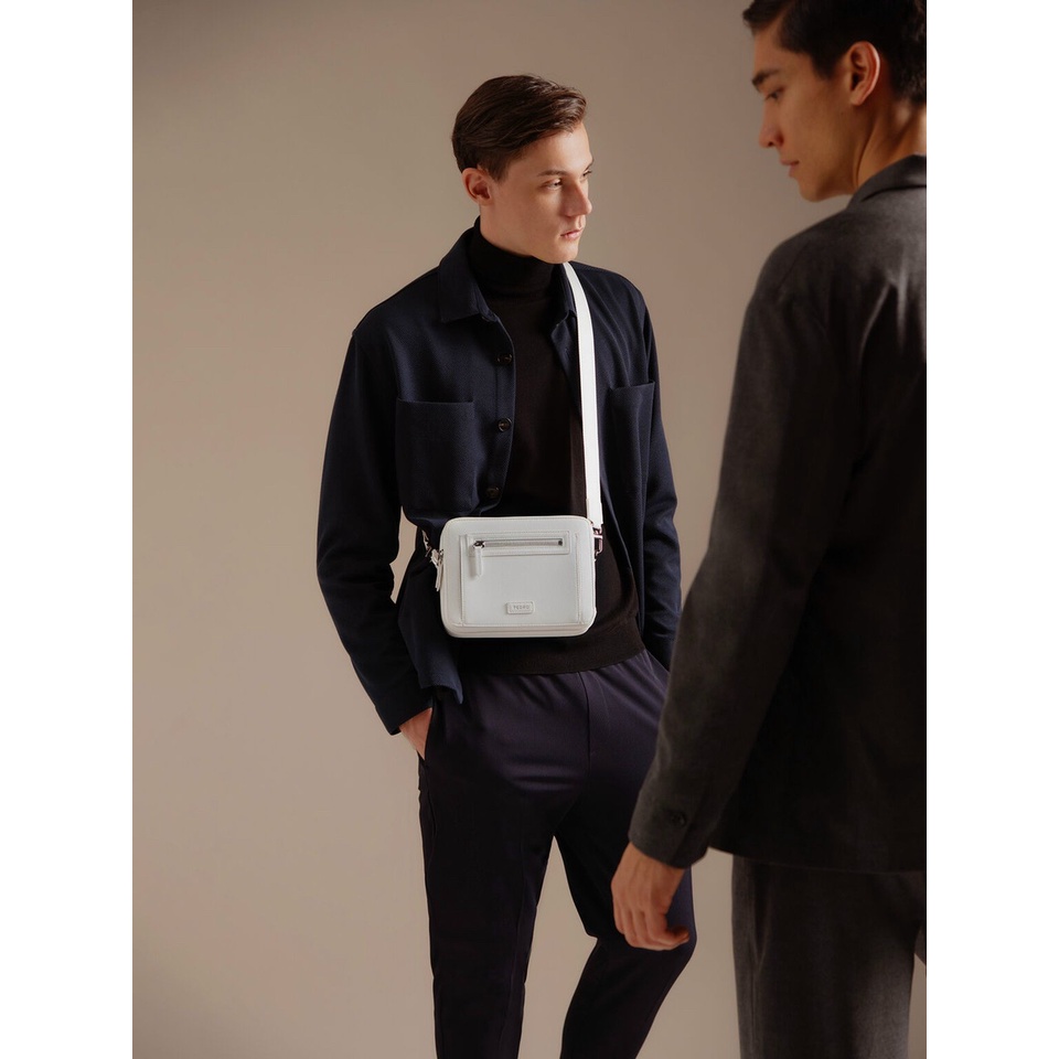 Túi đeo chéo nam PM2-26320120 da hạt cát đủ màu