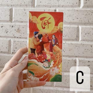 Xấp 6 bao lì xì 2024 (bao dày, nhiều mẫu)
