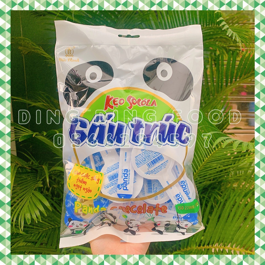 Date 11/2023 - Kẹo Socola Gấu Trúc (Túi 250g) Đức Hạnh, Sô Cô La Panda Dễ Thương, Ăn Vặt Siêu Ngon, DING DING FOOD