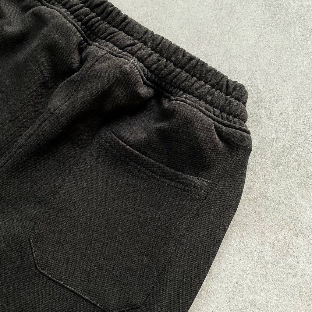 Quần short thun nỉ nam nữ BOF form unisex vải chân cua 100% cotton mặc hằng ngày, phông rộng thoái mái
