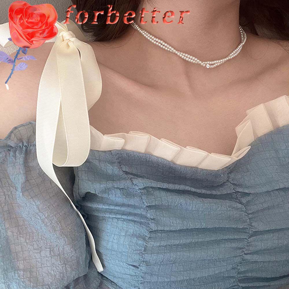 Vòng cổ choker hai lớp xoắn ốc phong cách Hàn Quốc thanh lịch ngọt ngào cho nữ