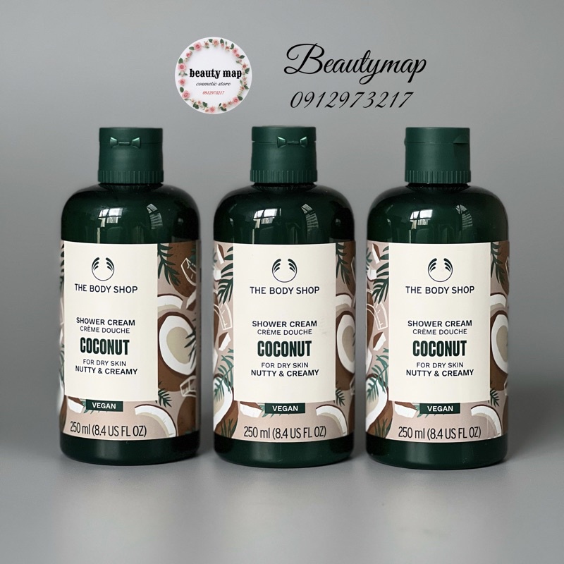 Sữa tắm The Body Shop Coconut Shower Cream 250ml