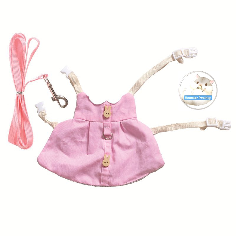 Bộ áo và dây dắt cho Thỏ