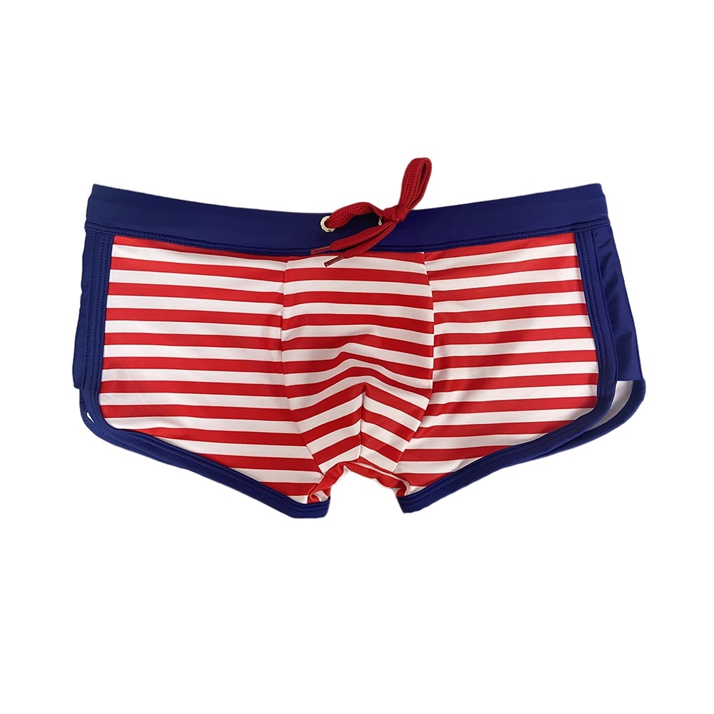 Quần Bơi Boxer Kẻ Sọc Thời Trang Trẻ Trung Dành Cho Nam GG519