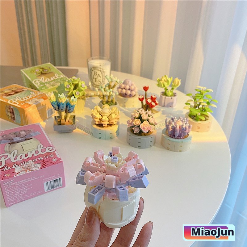 Bó hoa BLSLEGO Bricks DIYTương thích với cho quà tặng / trang trí sinh nhật