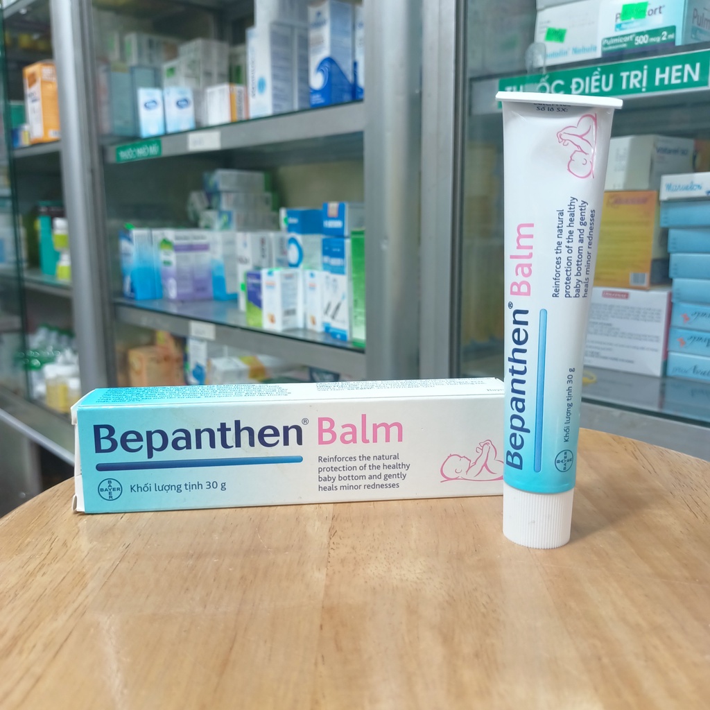 Bepanthen Balm tuýp 30g  kem bôi hăm cho bé