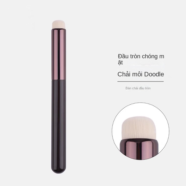 1 Cọ Trang Điểm Môi / Che Khuyết Điểm Đầu Tròn Siêu Mềm Và Lì Đa Năng