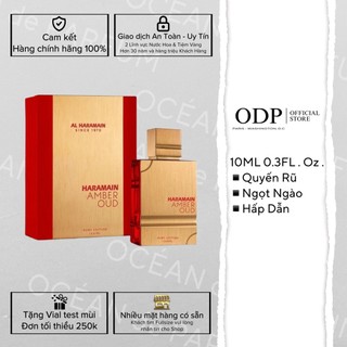 Nước hoa unisex al haramain oud ruby edition edp 5ml 10ml
