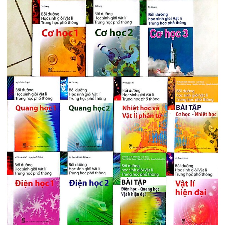 Sách Bồi Dưỡng Học Sinh Giỏi Vật Lí Thpt - Trọn bộ 11 quyển