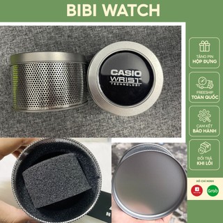 Hộp thiếc,hộp đồng hồ Casi tròn bên trong có mút cố định và bảo vệ đồng hồ bản lỗ có video