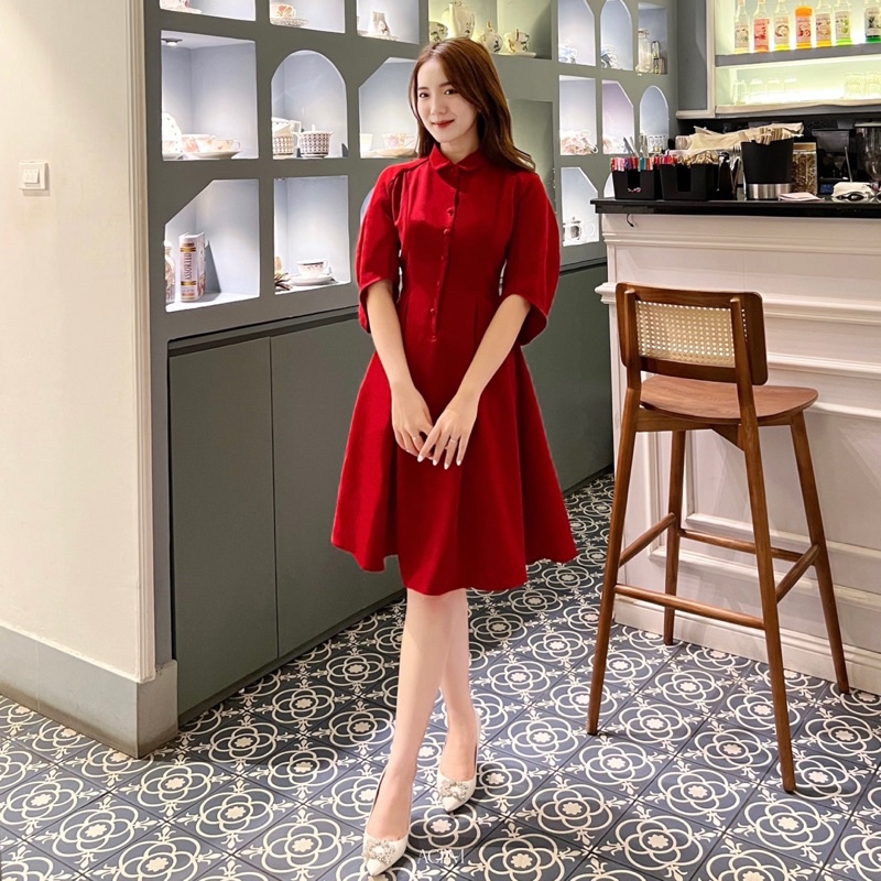 Erica dress / Váy sơ mi tay lỡ