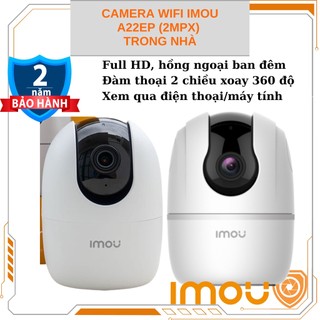 Camera wifi - camera mini - camera imou ip 360 trong nhà xem qua điện thoại laptop full hd độ nét cao a22 a42