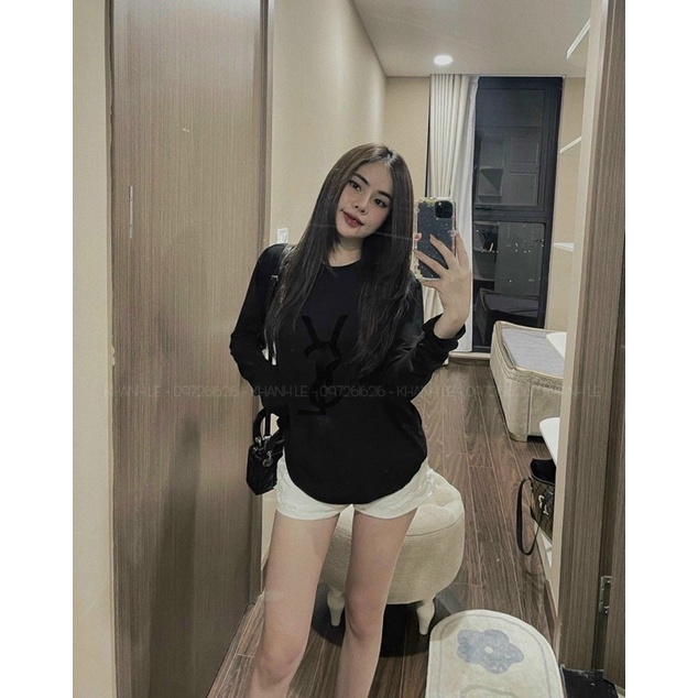 ÁO THUN TAY DÀI COTTON GIẤY