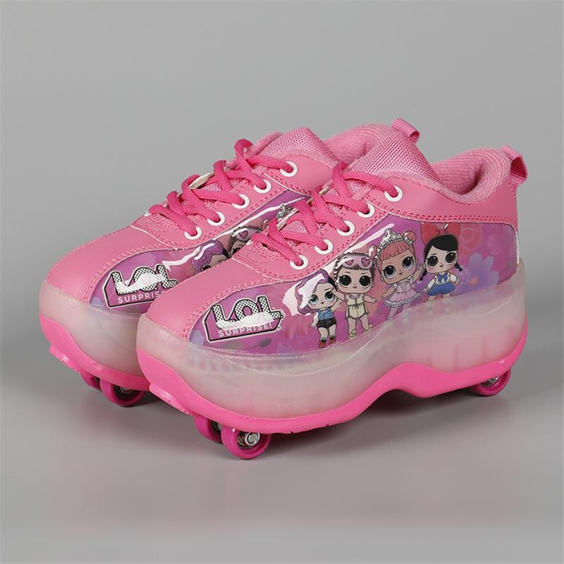 Giày Trượt Patin Bốn Bánh Tự Động Cân Bằng Cho Nam Và Nữ