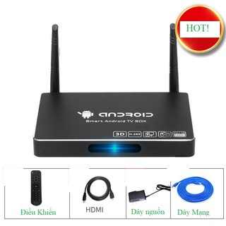 Smart Android TIVI BOX TV box 5G wifi Bluetooth full màn chiếu Netcom thông minh 4K