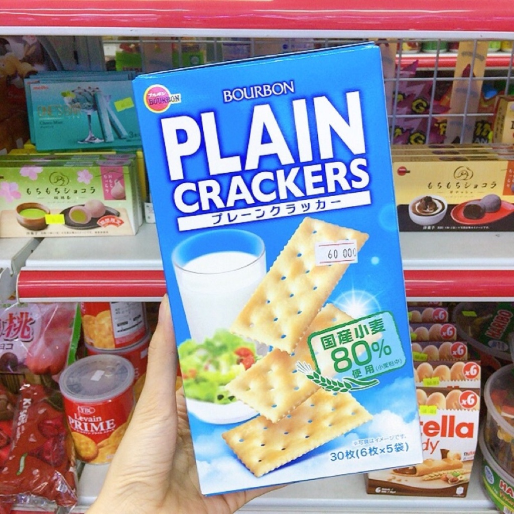 Bánh Quy nhân Kem Mondelez Ritz hương vị chocolate & vanila & cheese & Bánh quy kẹp kem vị vani Bourbon Roanne Valli 85g