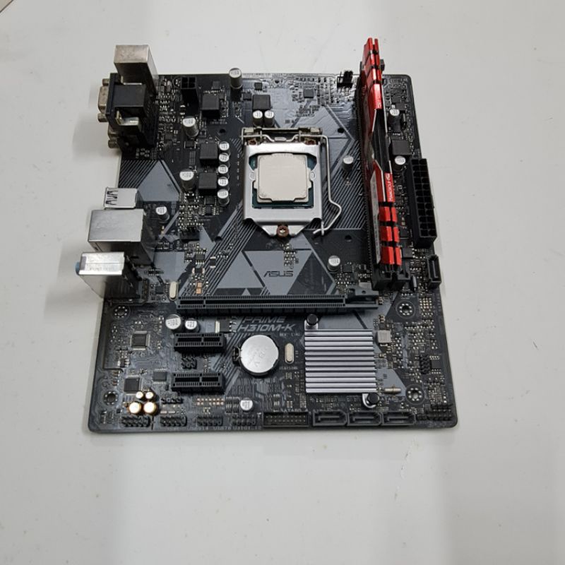 COMBO 3 MÓN: MAIN ASUS H310+ I3 8100+ Ram 8Gb tản nhiệt
