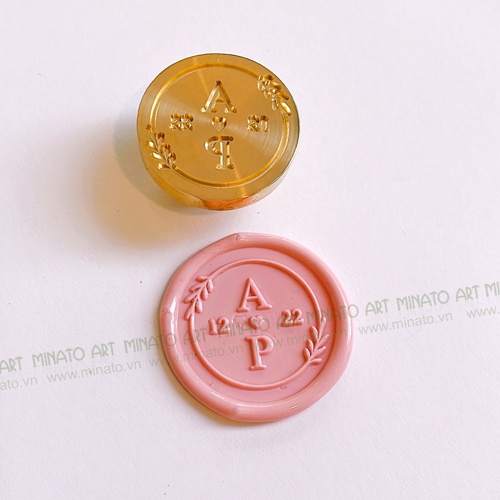 Sáp niêm phong cho thiệp cưới