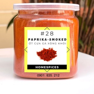Bột ớt cựa gà vị khói Paprika Smoked – Ớt cựa gà không cay xông khói