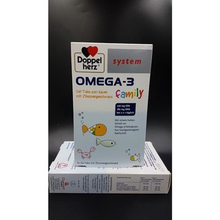 Kẹo Omega 3 Family hộp 60 viên của Đức