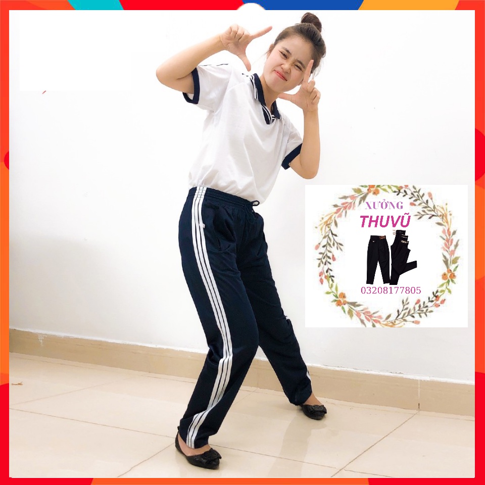 Quần thể thao co giãn thoải mái cho bé- Xưởng May ThuVu