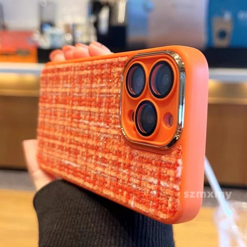 Ốp Điện Thoại Silicone Mềm Chống Rơi In Hình Quả Cam Cho IPhone 14 12 13 11 Pro Max 14plus