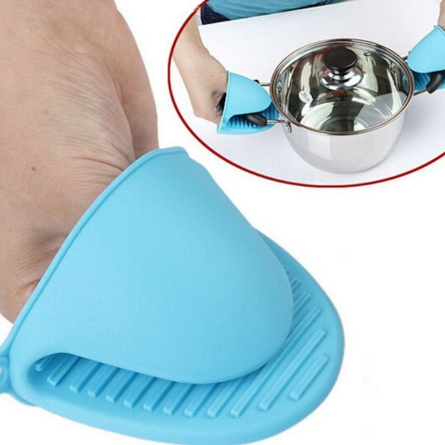 ( 2 Cái ) Nhấc Nồi Chống Nóng Silicon 1 Cặp Siêu Bền (GIAO MÀU NGẪU NHIÊN)