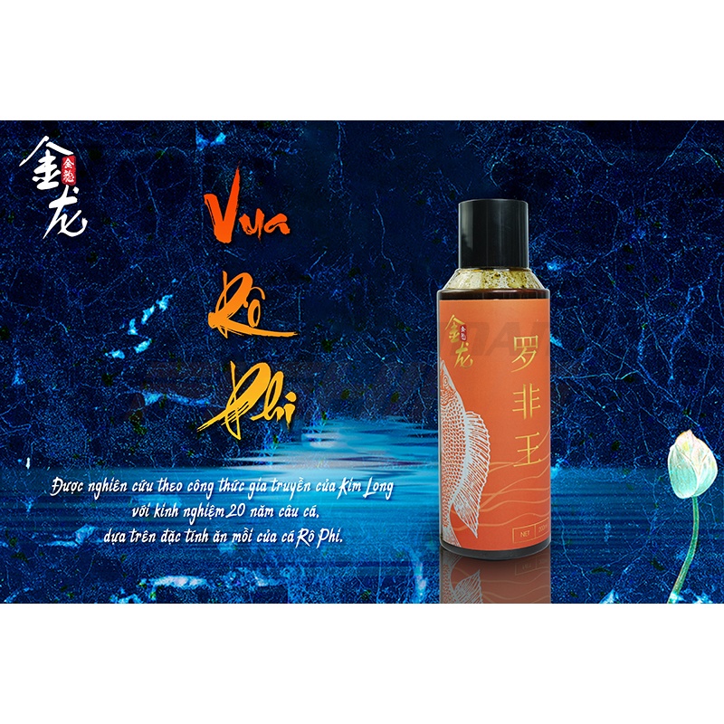 Hương liệu Vua Rô Phi Kim Long - Hương liệu câu Rô Phi