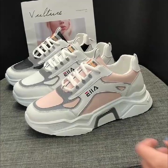 Giày Thể Thao Size Lớn 35-43 41 Màu Trắng Thời Trang Xu Hướng Cho Nữ 42