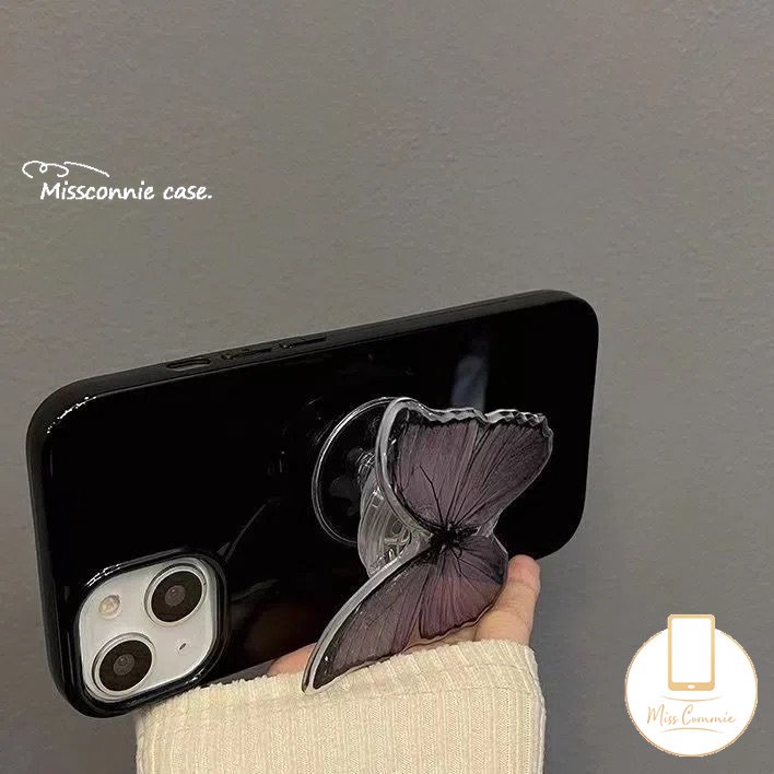 Giá Đỡ Điện Thoại Hình Bướm Có Thể Gập Lại Tiện Dụng Phong Cách Hàn Quốc