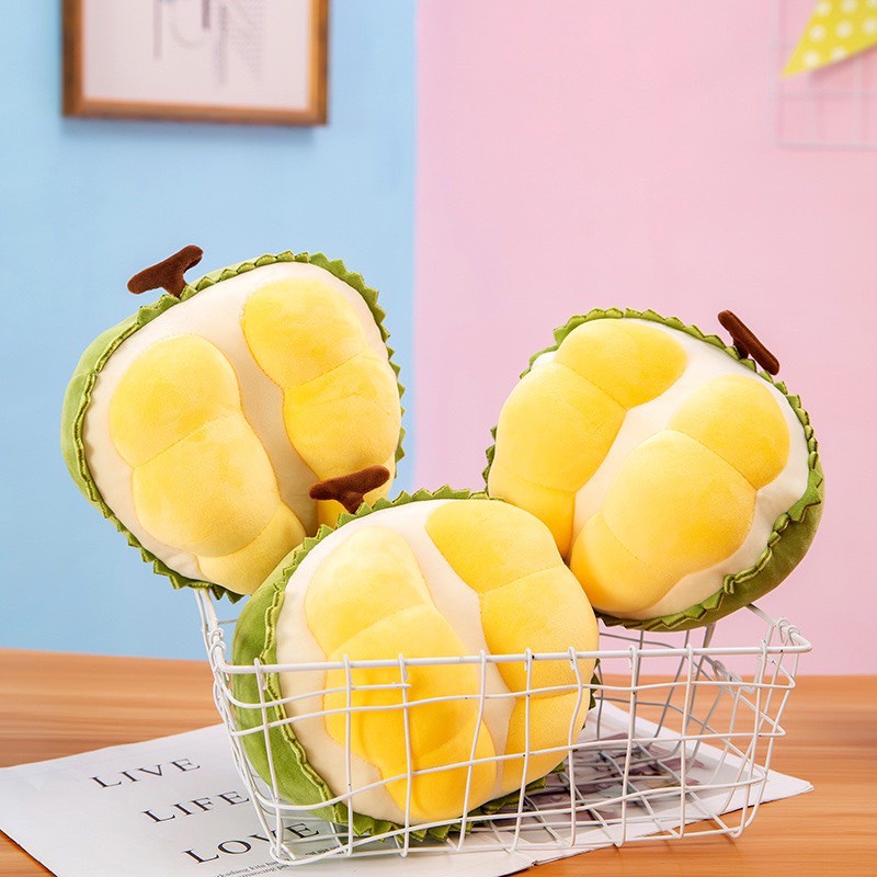Gấu Bông Sầu Riêng Thơm Ngon Mời Bạn Ăn Nha Kích Thước 25 cm - Panda Store
