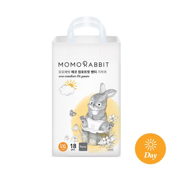 Bỉm mông to Comfort Fit Momo Rabbit Hàn Quốc - size XXL - trên 15kg