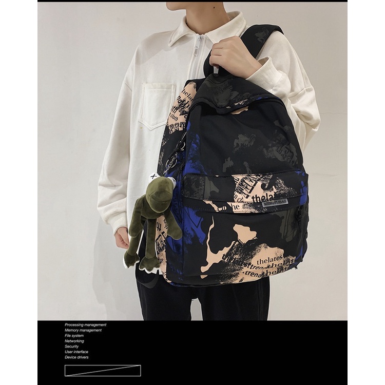 Balo, cặp sách dùng để đi học, đi chơi dành cho học sinh, sinh viên phong cách cá tính, rộng rãi