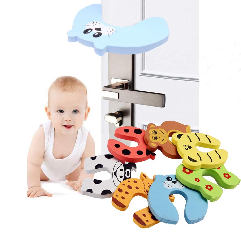 Miếng Chặn Cửa Bằng EVA Hình Hoạt Hình Bảo Vệ An Toàn Cho Bé