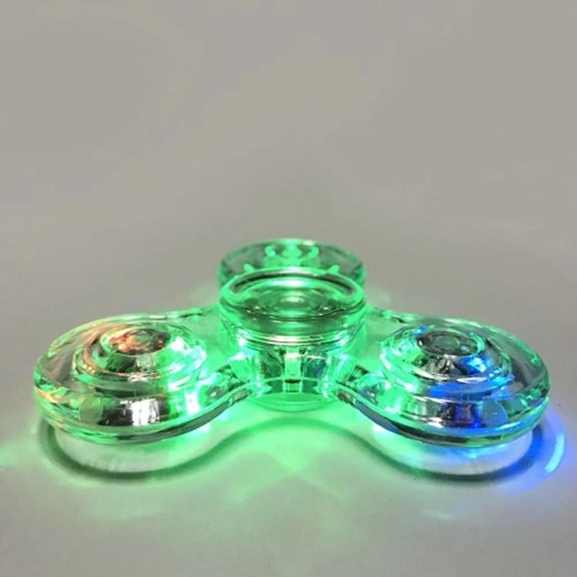 Con Quay Đồ Chơi Spinner CầU VồNg + ĐèN LED GiúP GiảM Stress