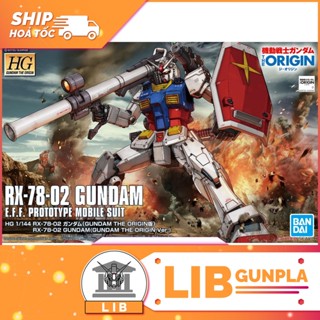 Mô hình lắp ráp Gundam HG GTO 1/144 Gundam RX-78-2 The Origin Ver