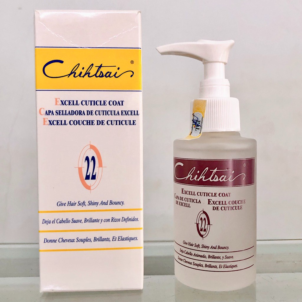 Tinh dầu dưỡng tóc Chihtsai, bóng tóc, bồng bềnh số 22 75ml