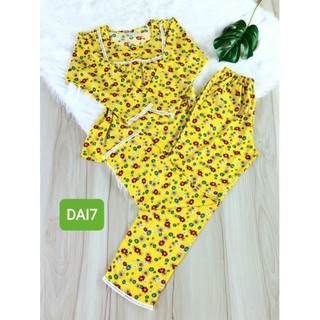 Bô lanh lụa thái tay dài size 45-75kg