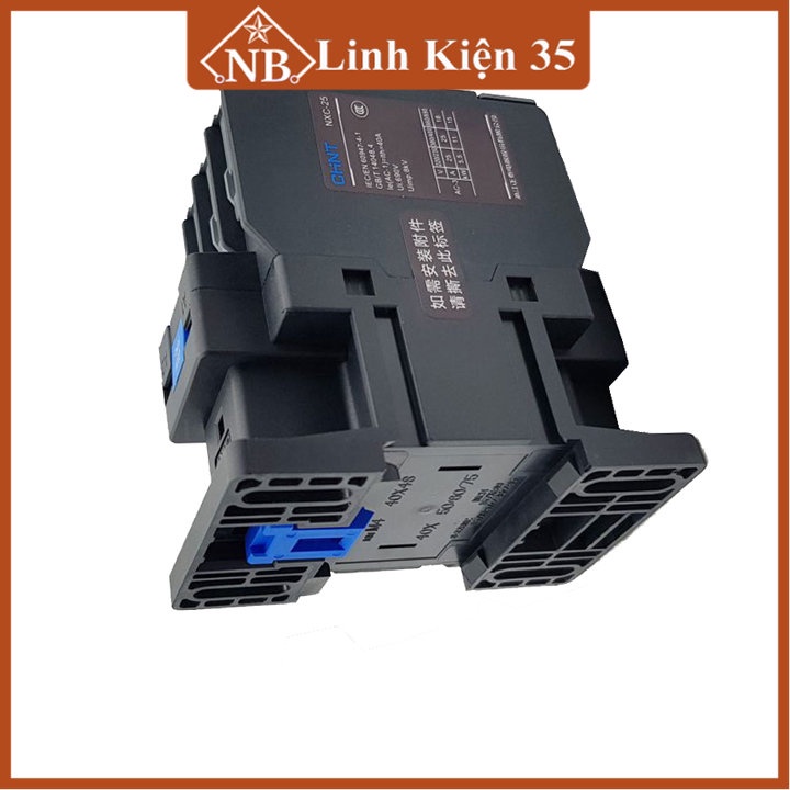 Khởi động từ Contactor CHNT NXC-25 40A, khởi động, điều khiển động cơ điện 3 pha